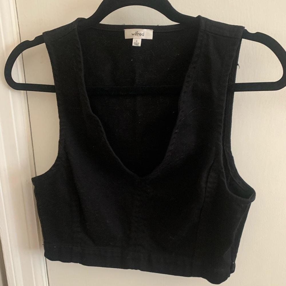 Aritzia - Wilfred Cropped Vest/Top